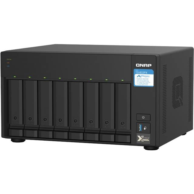 Qnap Turbo Nas TS-832PX-4G - ohne Harddisk