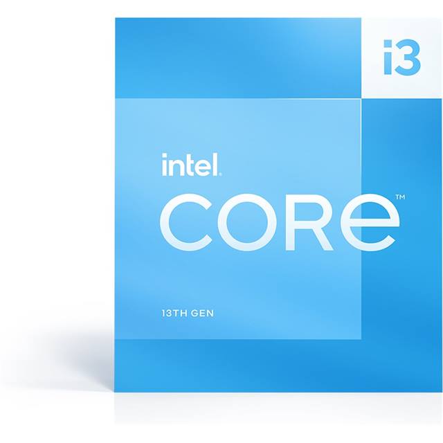 Intel Core i3-13100 (4C, 3,40 GHz, 12 Mo, boîte)