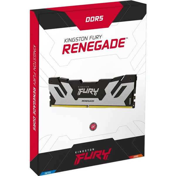 Kingston Fury Renegade, DDR5, 16 Go (1 x 16 Go), 6400 MHz - argent