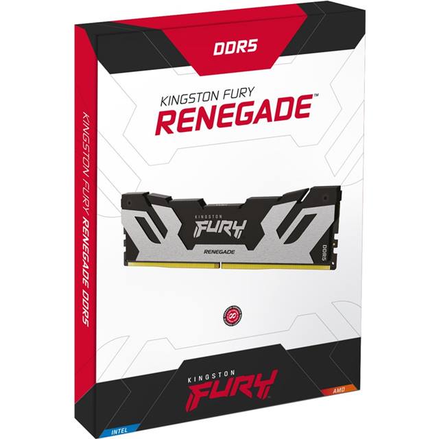 Kingston Fury Renegade, DDR5, 32GB (2 x 16GB), 6800MHz - silber