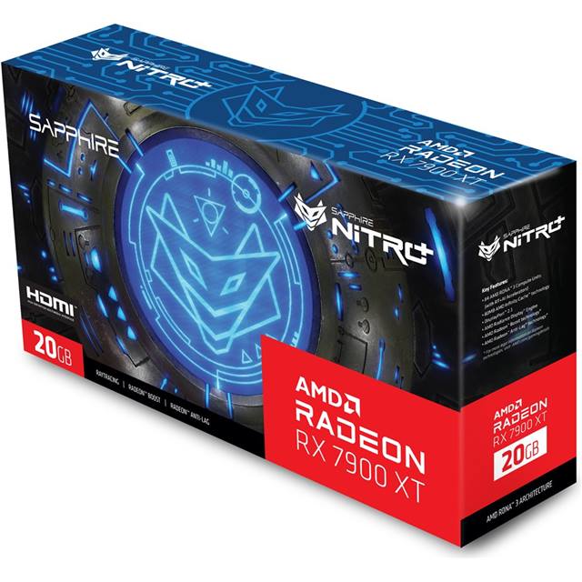 Sapphire Nitro+ AMD Radeon RX 7900 XT Vapor-X 20 Go