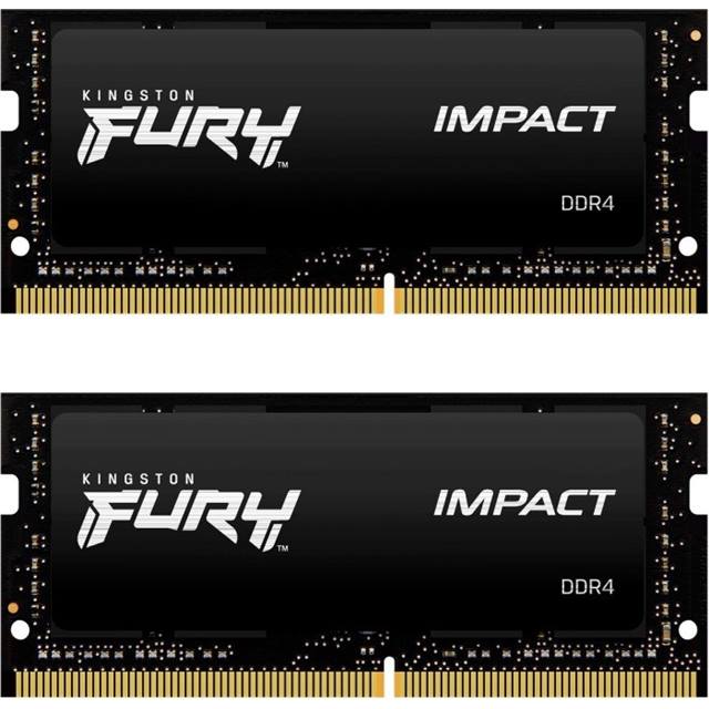 Kingston SO-DDR4-RAM FURY Impact 3200 MHz 2x 16 GB