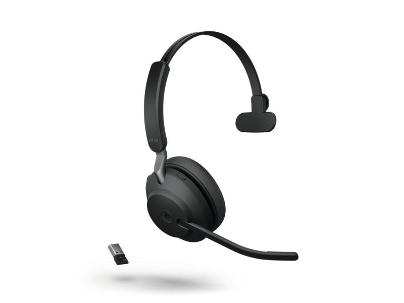 Jabra Écouteurs Evolve2 65 Mono MS  Noir, USB-A