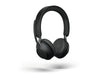 Jabra Écouteurs Evolve2 65 Duo UC Noir, USB-A