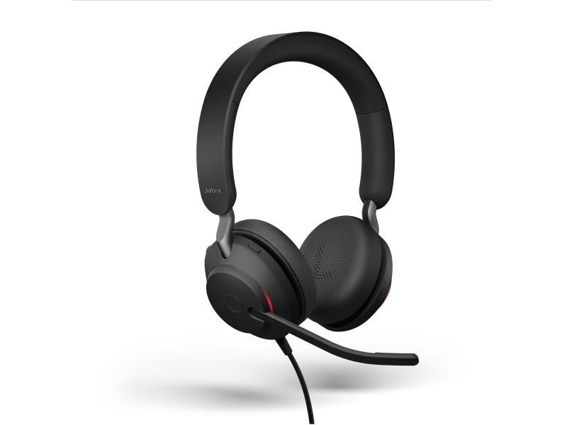 Jabra Headset Evolve2 40 SE Duo MS Schwarz, USB-C