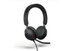 Jabra Headset Evolve2 40 SE Duo UC Schwarz, USB-C