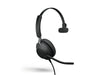 Jabra Headset Evolve2 40 Mono MS Schwarz, USB-C