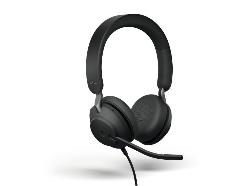 Jabra Headset Evolve2 40 SE Duo MS Schwarz, USB-A