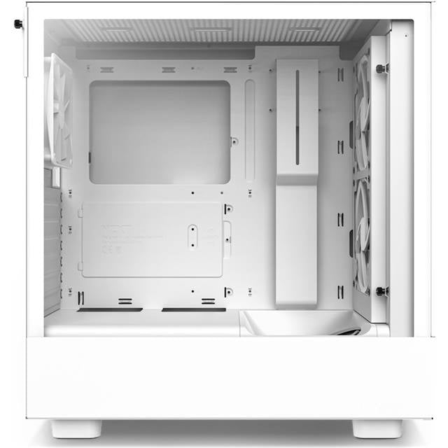 NZXT Boîtier d’ordinateur H5 Flow Blanc mat