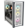 Corsair Boîtier d’ordinateur Midi Tower 5000D Airflow TG Blanc