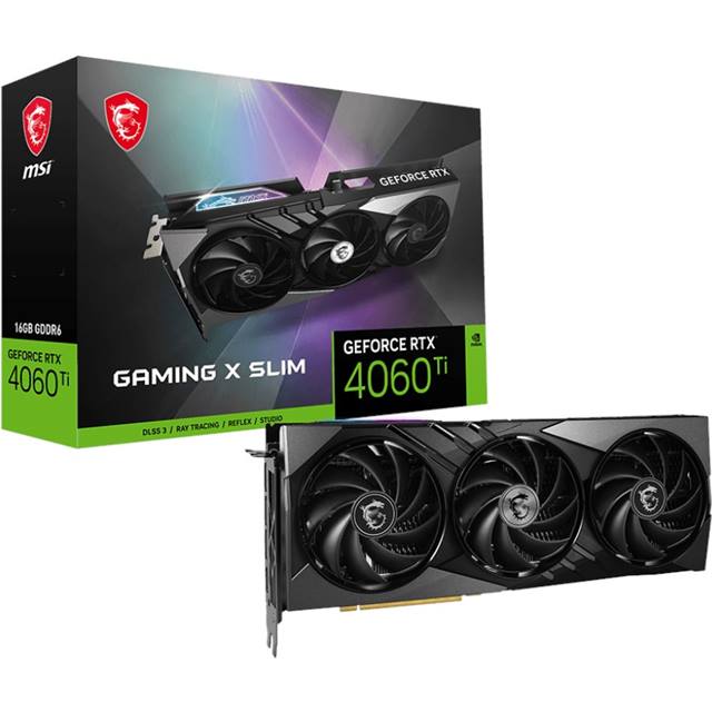 MSI GeForce RTX 4060 Ti GAMING X SLIM 16GB