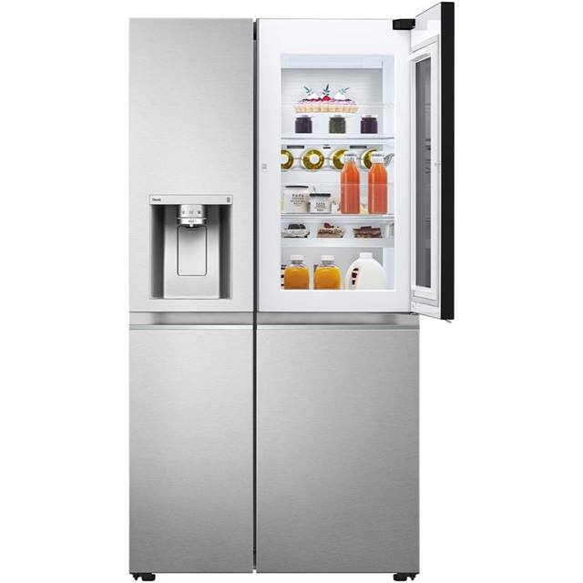 LG Foodcenter GSXV90BSDE Brushed Steel