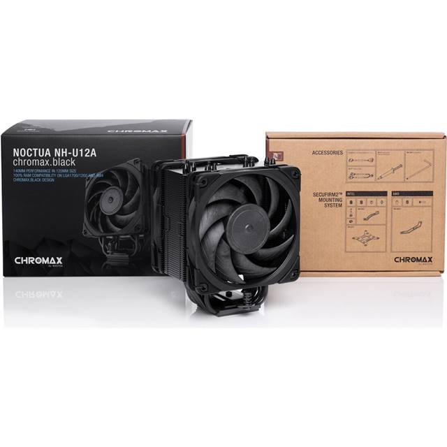 Noctua Refroidisseur CPU NH-U12A chromax.black