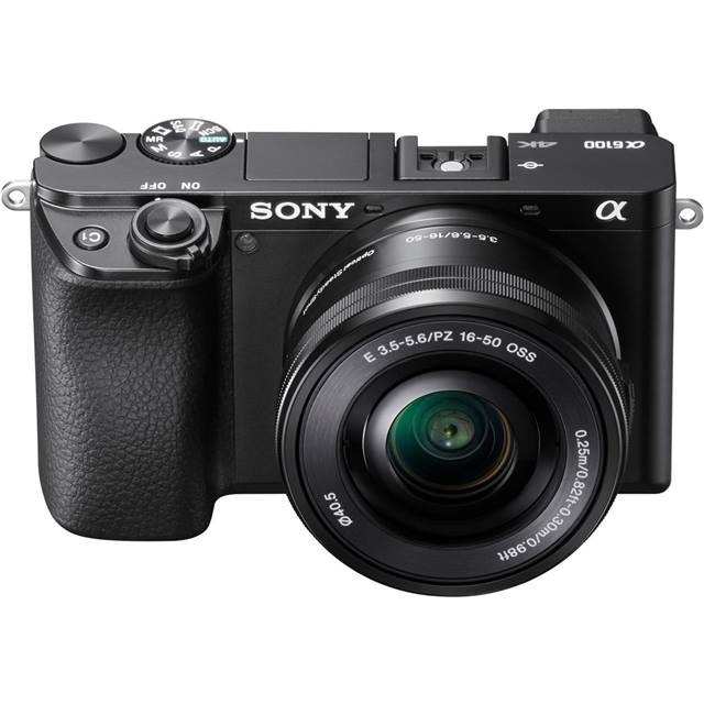 Sony Fotokamera Alpha 6100 Kit 16-50mm Schwarz