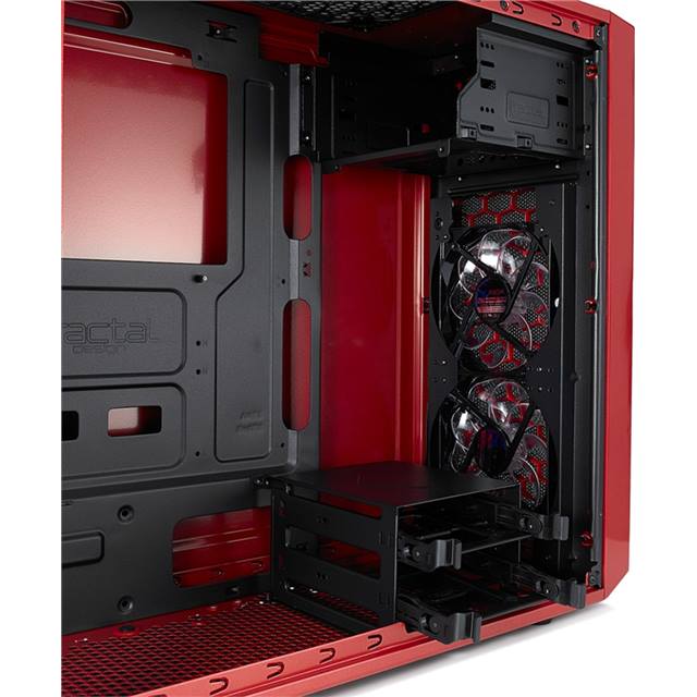 Fractal Design Boîtier d’ordinateur Focus G Rouge