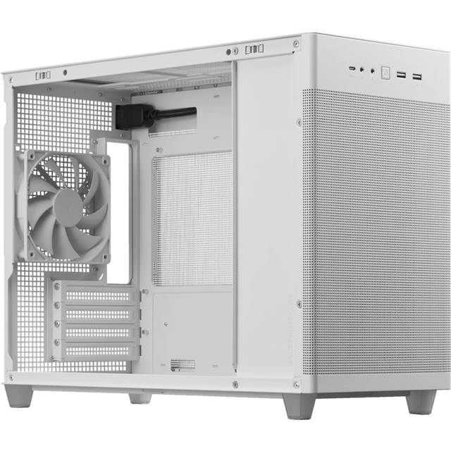 ASUS Boîtier d’ordinateur AP201 MicroATX Blanc