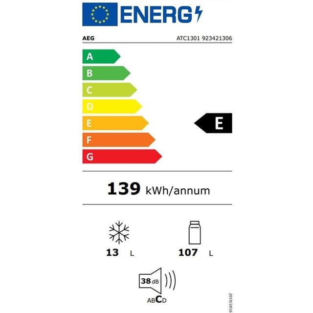 Réfrigérateur AEG ATC1301, droit/convertible