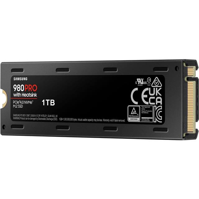 Samsung 980 Pro Heatsink NVMe M.2 Gen4 - 1TB