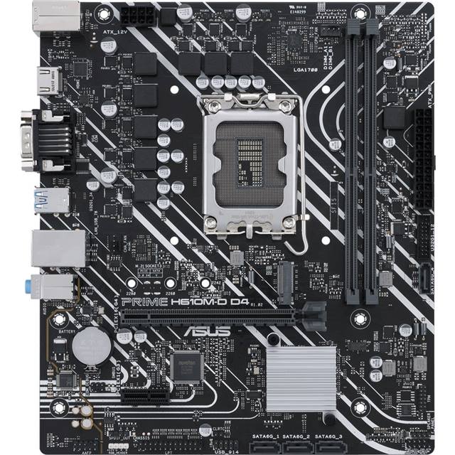 ASUS Carte mère PRIME H610M-D D4