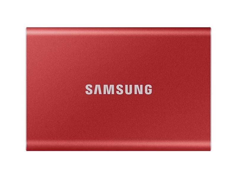 Samsung SSD externe Portable T7 Non-Touch, 500 GB, Rouge