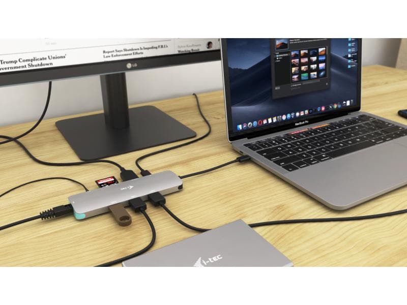 i-tec Station d'accueil USB-C Metal Nano 4K