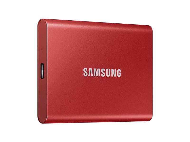 Samsung SSD externe Portable T7 Non-Touch, 500 GB, Rouge