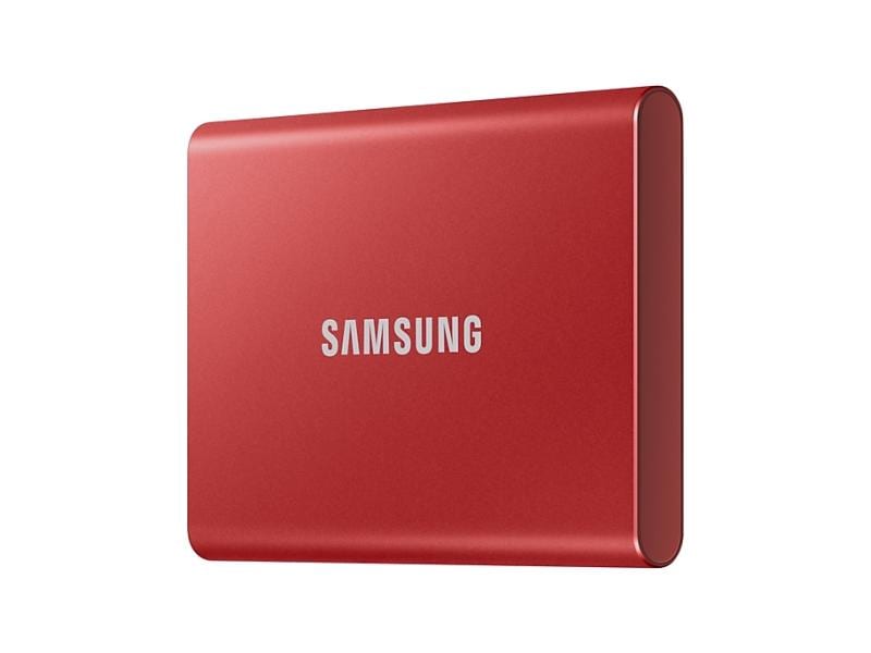 Samsung SSD externe Portable T7 Non-Touch, 1000 GB, Rouge