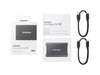 Samsung Externe SSD Portable T7 Non-Touch, 500 GB, Titanium