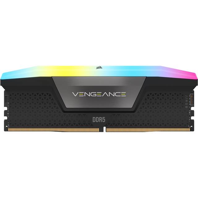 Corsair Vengeance RGB, DDR5, 32GB (2 x 16GB), 5600MHz - schwarz