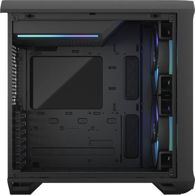 Fractal Design Boîtier d’ordinateur Torrent Compact RGB TG Light Tint Noir