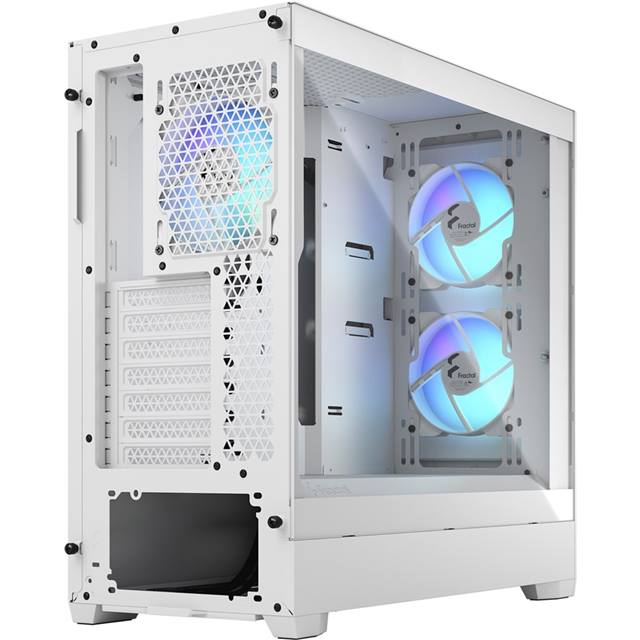 Fractal Design Pop Air RGB White TG Clear Tint - weiss