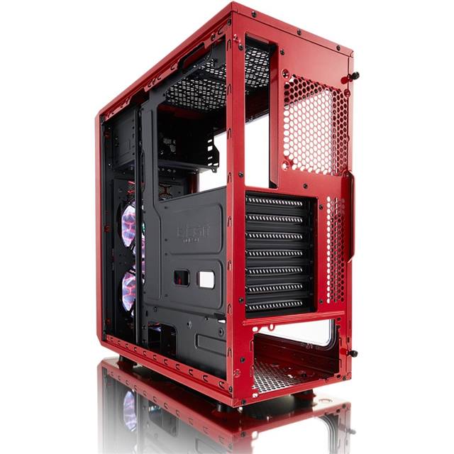 Fractal Design Boîtier d’ordinateur Focus G Rouge