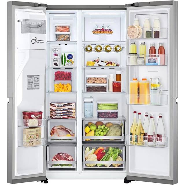 LG Foodcenter GSJV71PZLE Platinum Silver