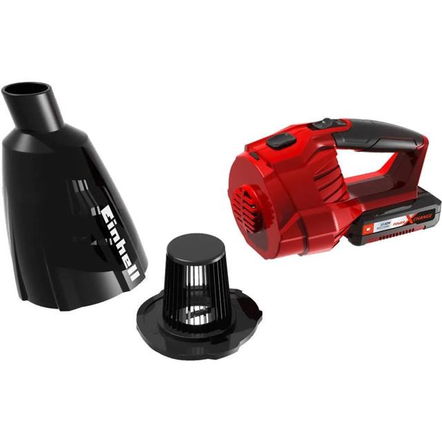 Einhell Aspirateur à main sans fil TE-VC 18 Li Solo Rouge