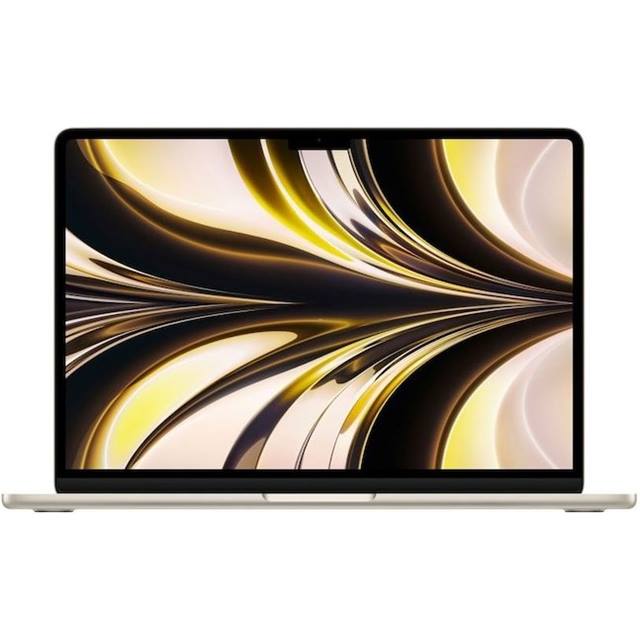 Apple MacBook Air 2022 (13.6" WQXGA, M2, 8GB, 256GB SSD, M2-8C GPU, macOS) - gold