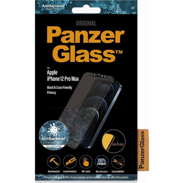 PanzerGlass Displayschutz Case Friendly AB Privacy iPhone 12 Pro Max