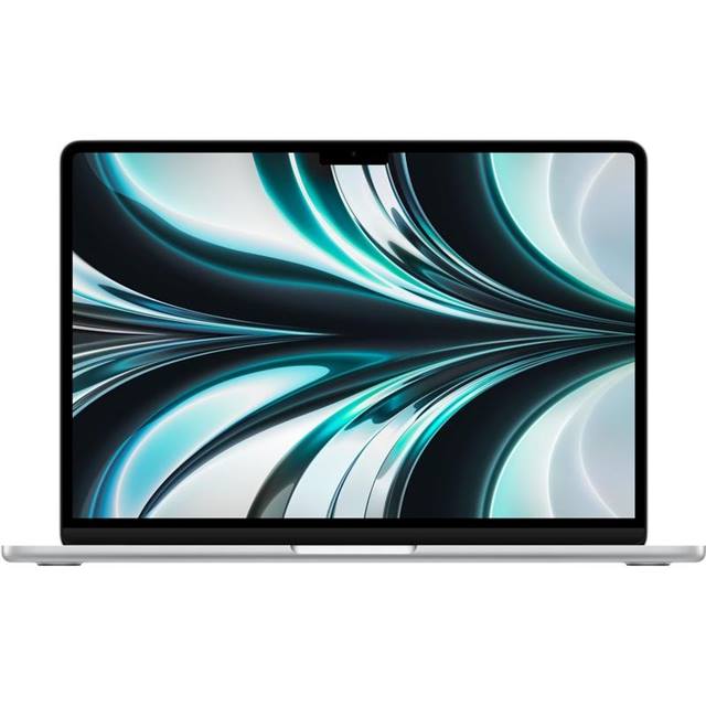 Apple MacBook Air 2022 (13.6" WQXGA, M2, 8GB, 256GB SSD, M2-8C GPU, macOS) - silber