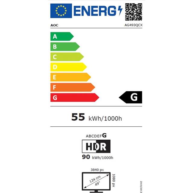 AOC AG493QCX (49", Dual FHD)