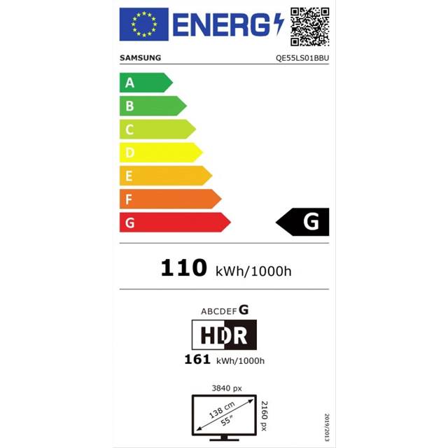 Samsung QE55LS01BB The Serif (2022) - blau