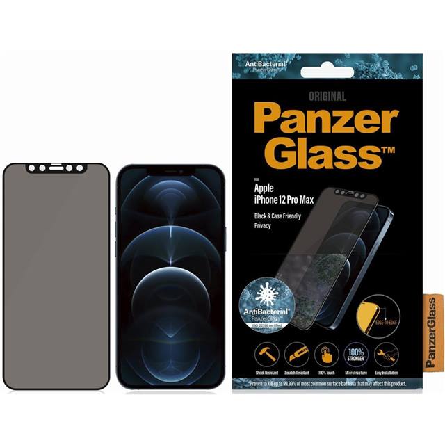 PanzerGlass Displayschutz Case Friendly AB Privacy iPhone 12 Pro Max