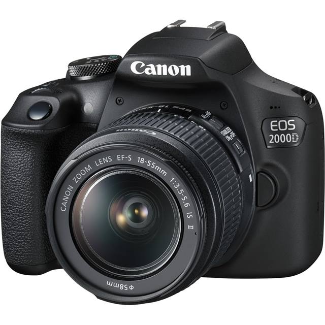 Canon Appareil photo EOS 2000D Kit 18-55