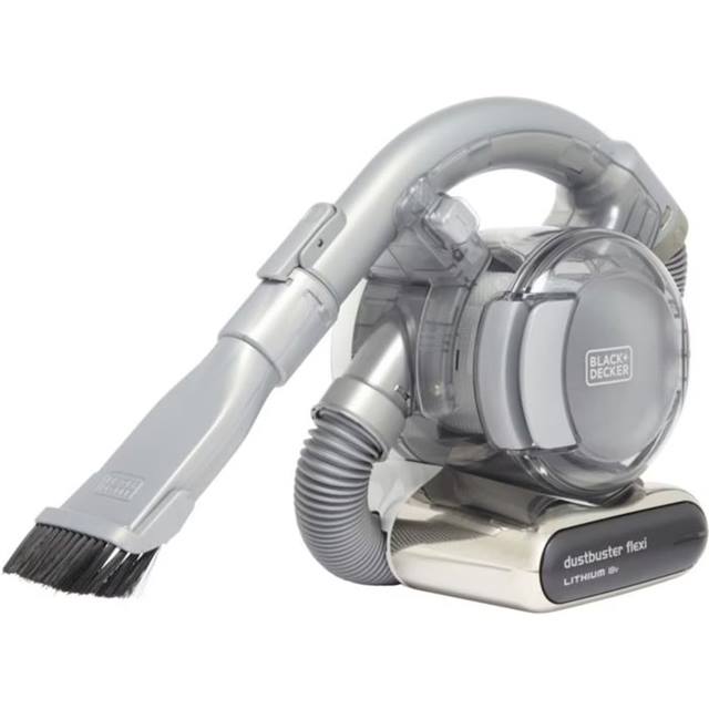 BLACK+DECKER Aspirateur à main sans fil Dustbuster Flexi Argenté