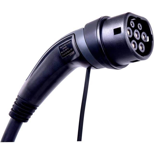 ANS Ladekabel Typ 2 32 A spiralisiert 5 m