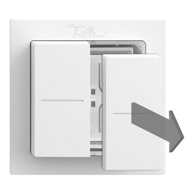 Feller EDIZIOdue Smart Light Control for Philips Hue - braun