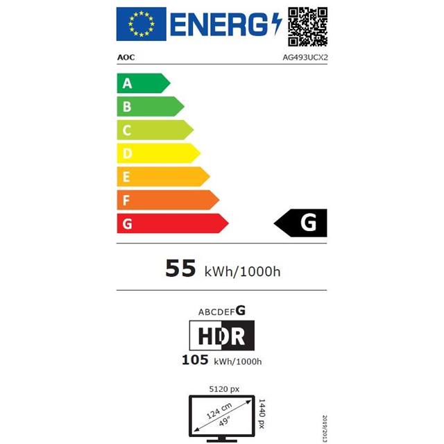 AOC AG493UCX2 (49", Dual QHD)