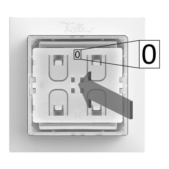 Feller EDIZIOdue Smart Light Control for Philips Hue - braun