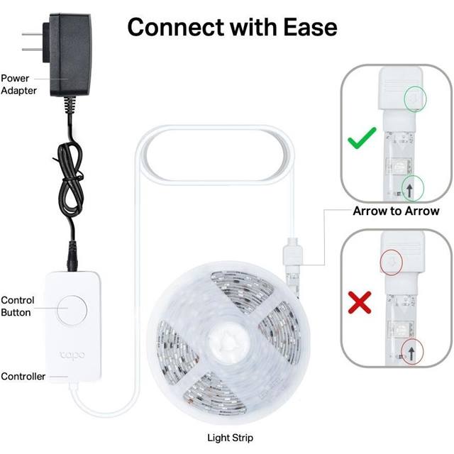 TP-Link Smart RGB-WLAN Lichtstreifen