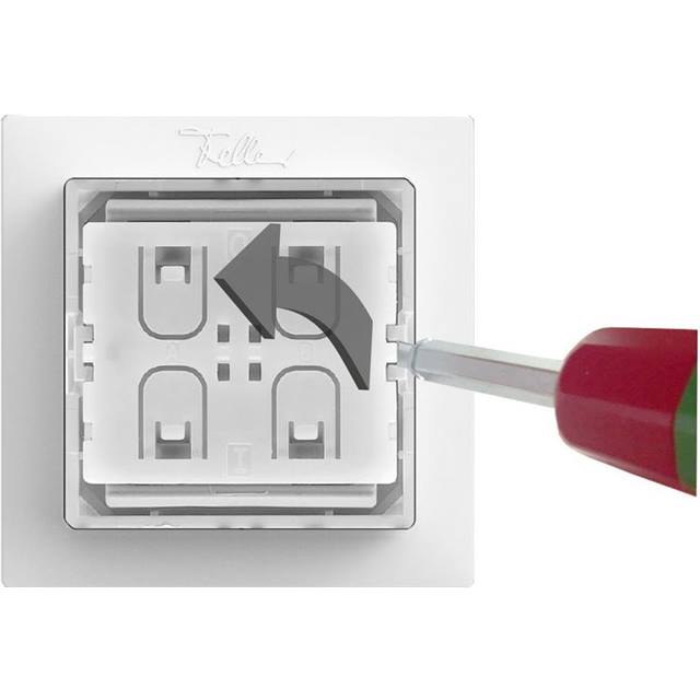 Feller EDIZIOdue Smart Light Control for Philips Hue - braun