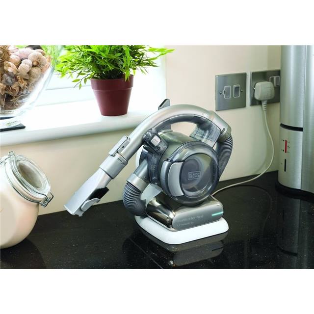 Black und Decker Akku-Handsauger Dustbuster Flexi, silber