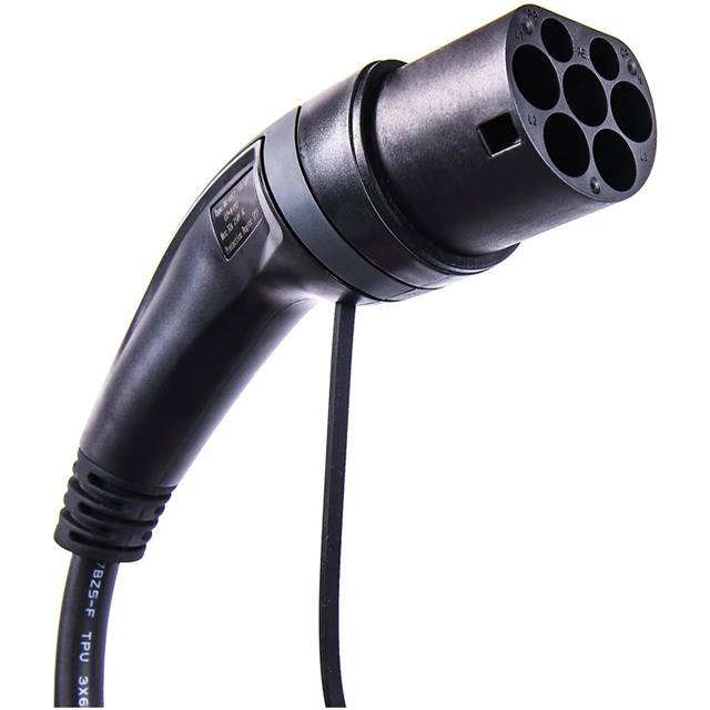 ANS Ladekabel Typ 2 32 A spiralisiert 5 m